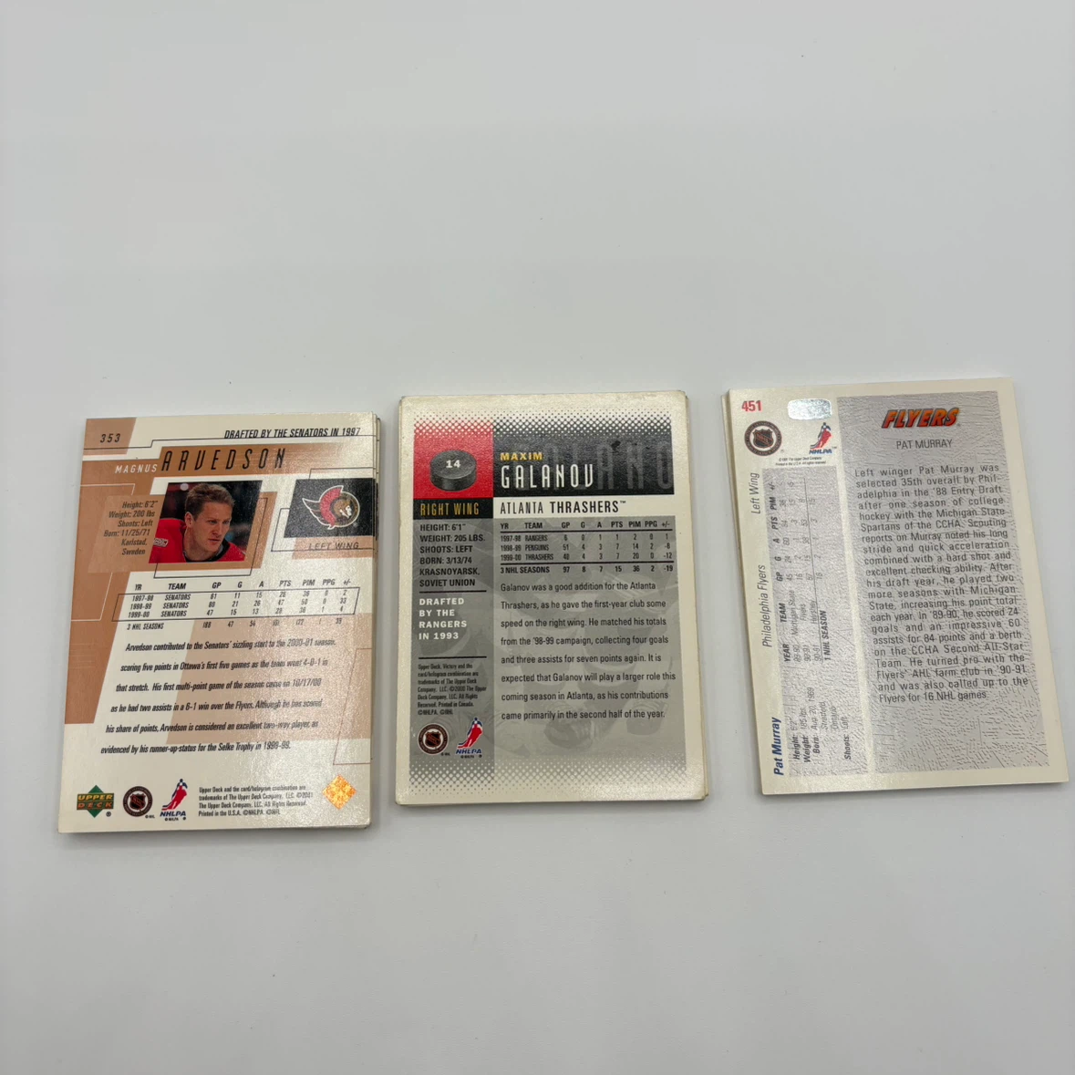 Assorted Vintage Upper Deck NHL Hockey Cards - photo 4