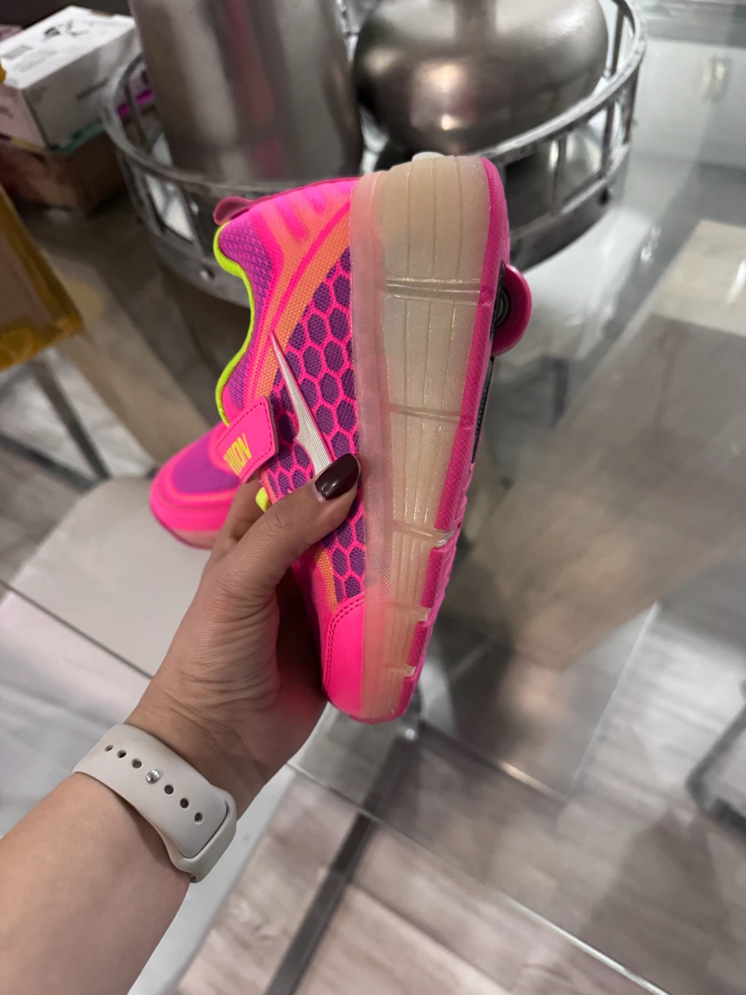 Pink Fashion Roller Shoes Size 3 US - photo 3