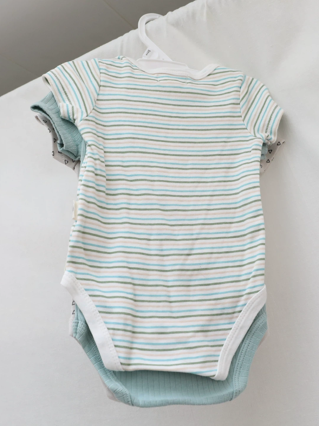 Rabbit Bear bodysuits baby 3-6 m 0-3 m onesie - photo 4