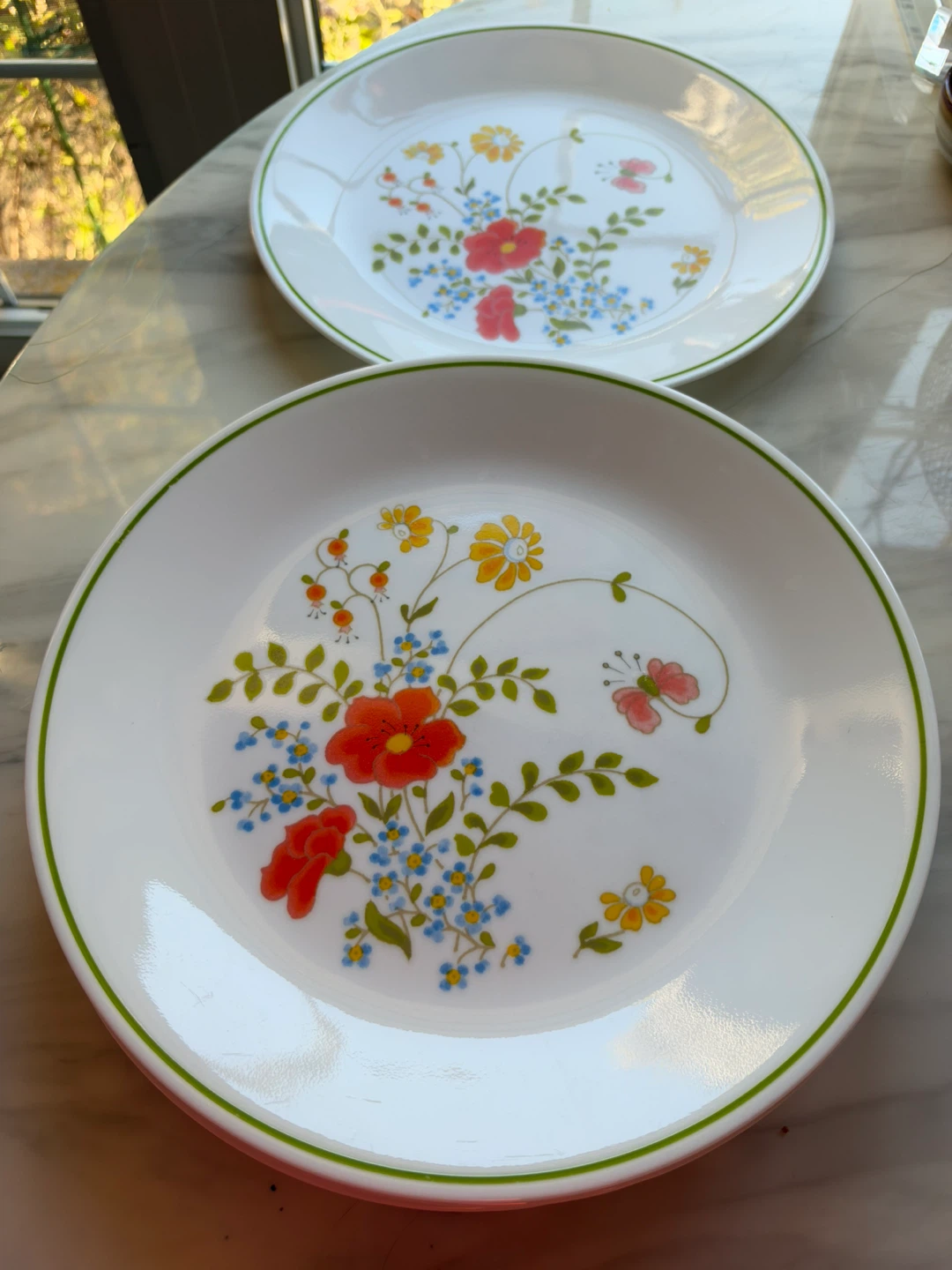 Lot of 10 Corelle Dinner Plates WILDFLOWER - photo 4