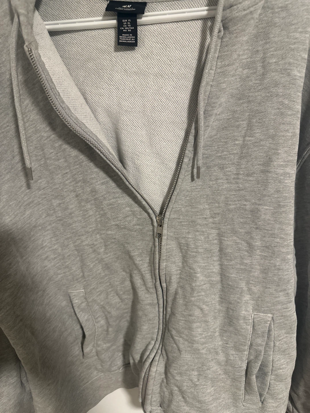 H&M Grey Zip-Up Hoodie - photo 3