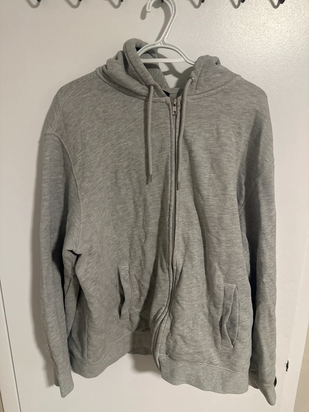 H&M Grey Zip-Up Hoodie - photo 4