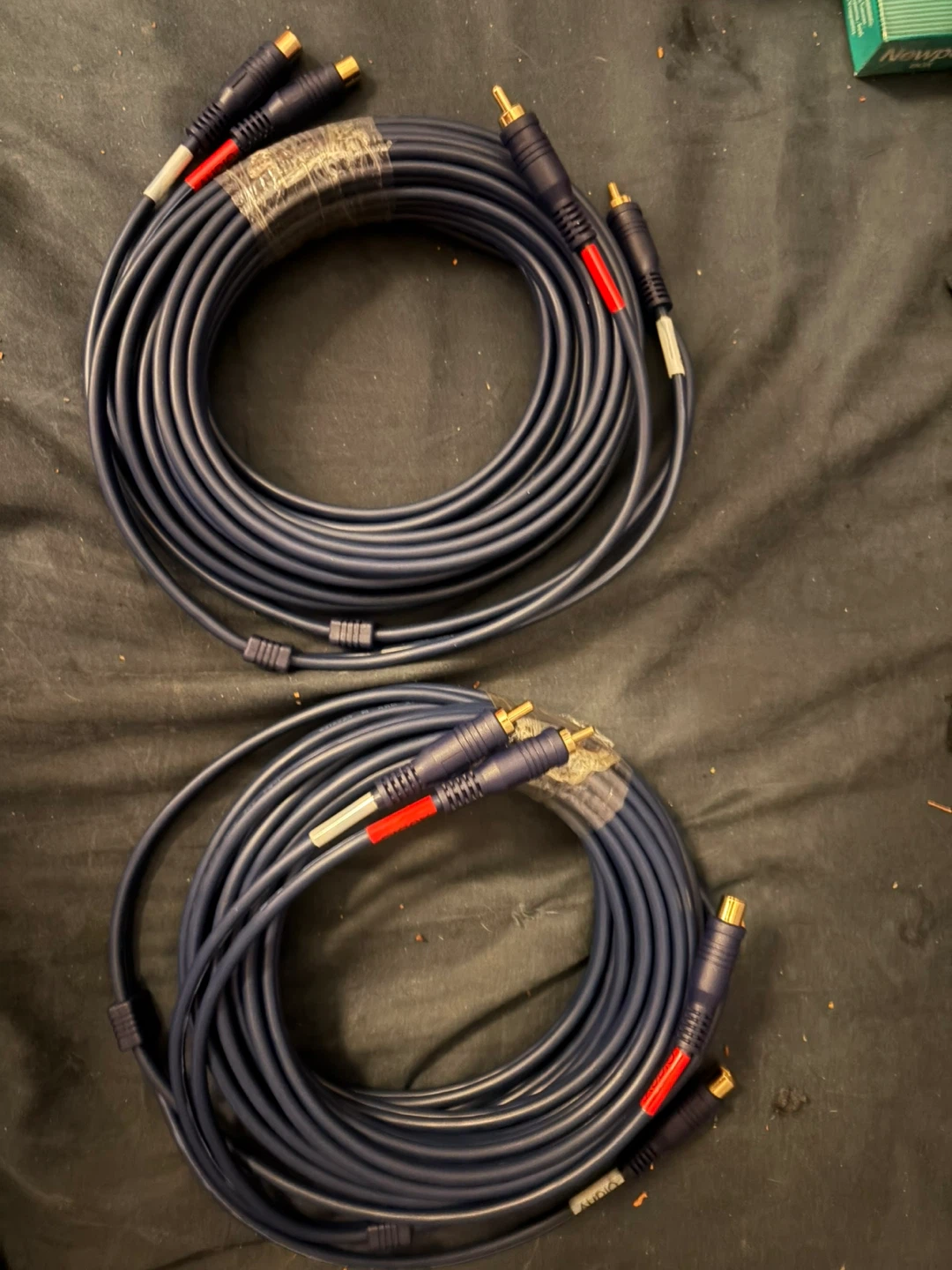 25ft RCA Stereo Audio Extension Cables
