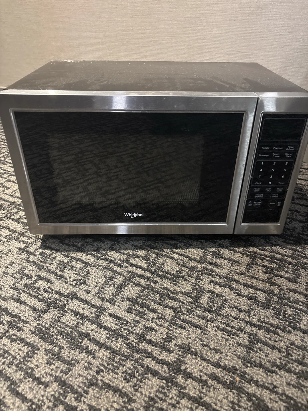 Whirlpool Stainless Steel Microwave