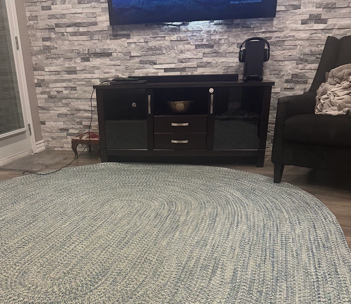 Dark Brown Wooden TV Stand