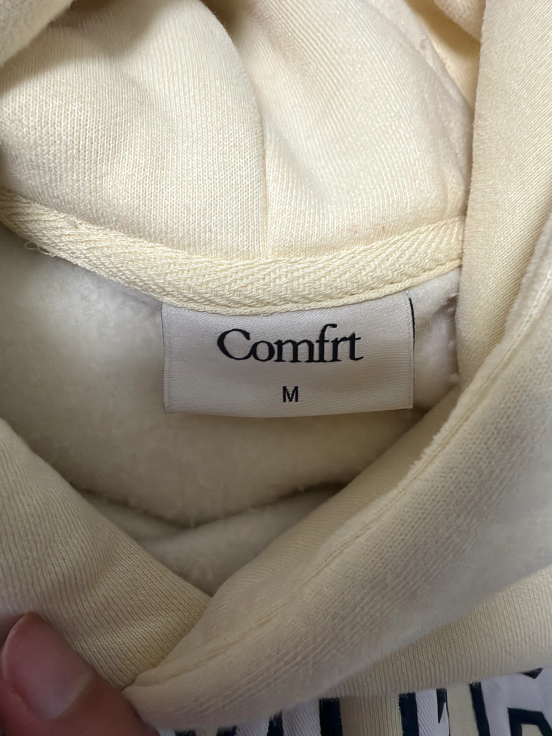Comfrt Cream Hoodie - photo 2