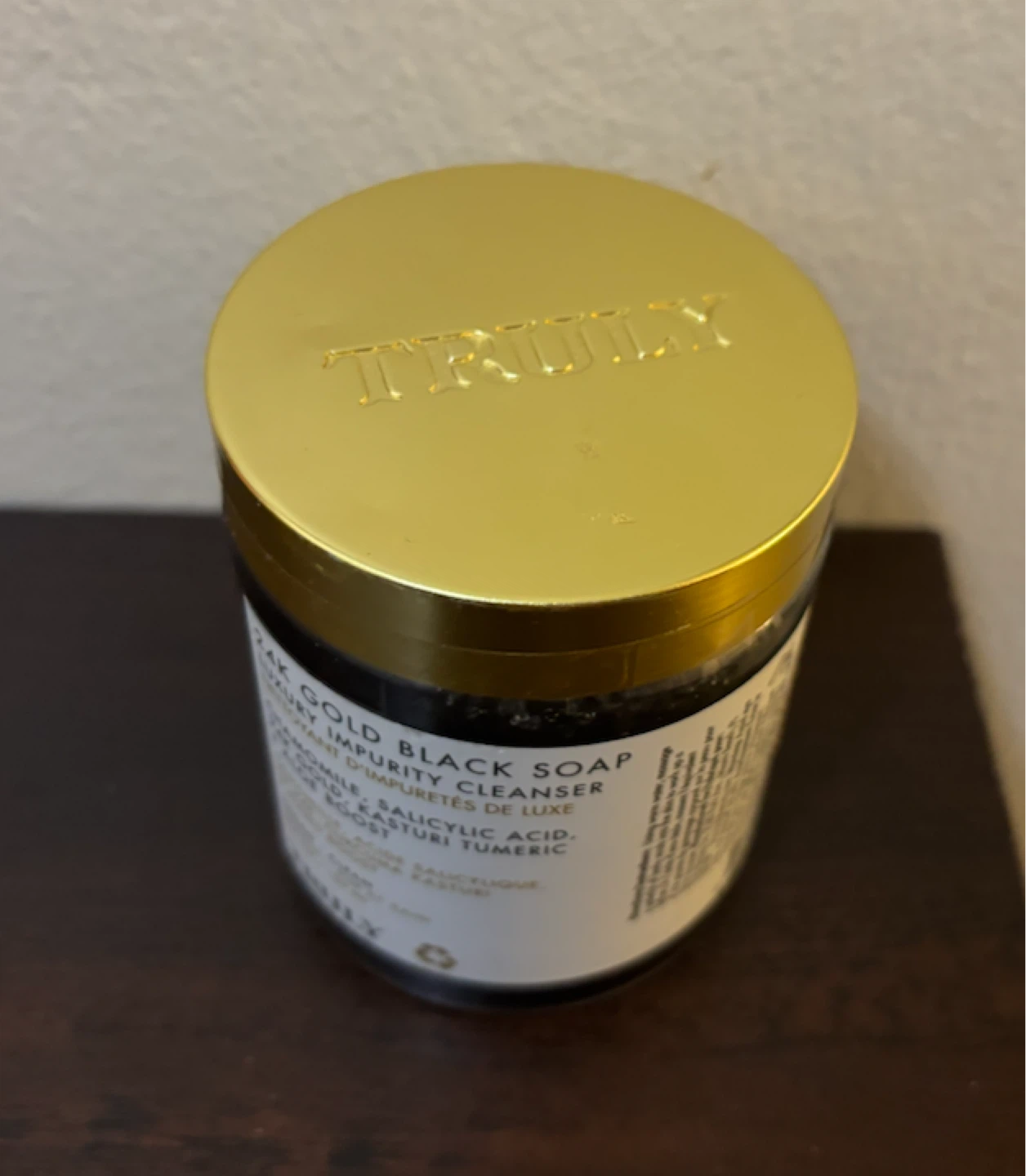 NEW-Truly 24K Gold Black Soap Luxury Impurity Cleanser - photo 2