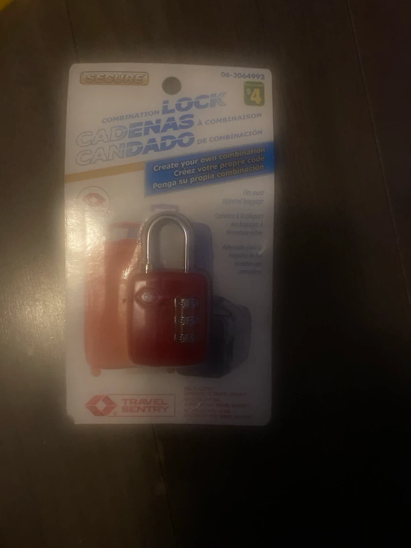 Secure Combination Travel Lock - photo 2
