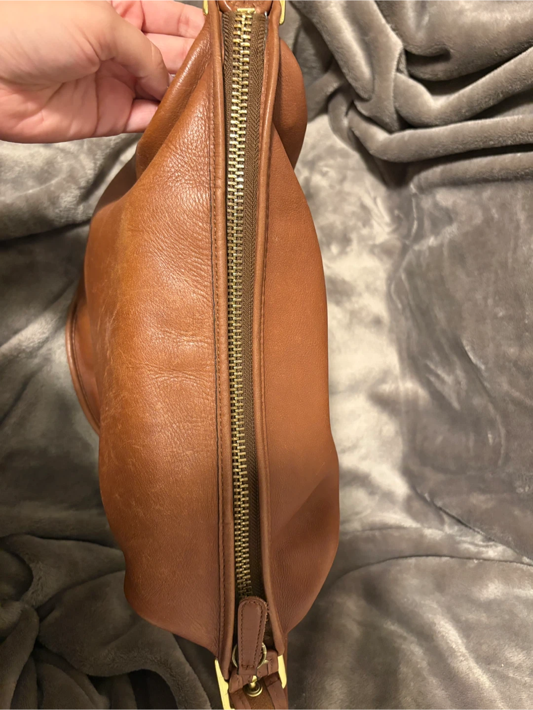 Coach Legacy XL Duffle Shoulder Bucket Bag in British Tan 17998 - photo 4