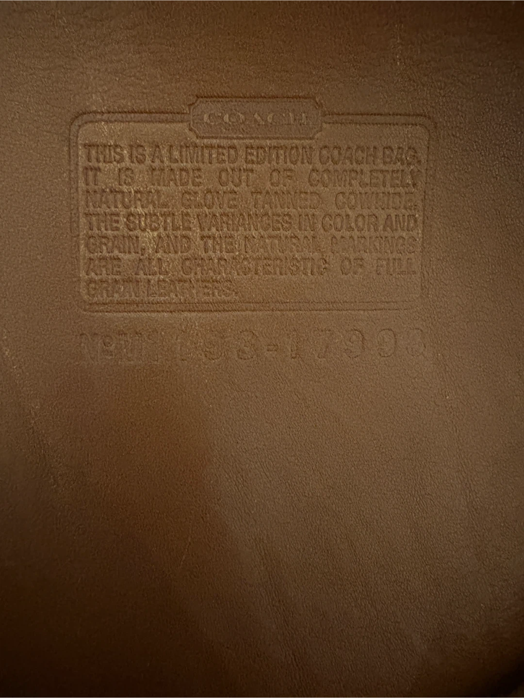 Coach Legacy XL Duffle Shoulder Bucket Bag in British Tan 17998 - photo 5