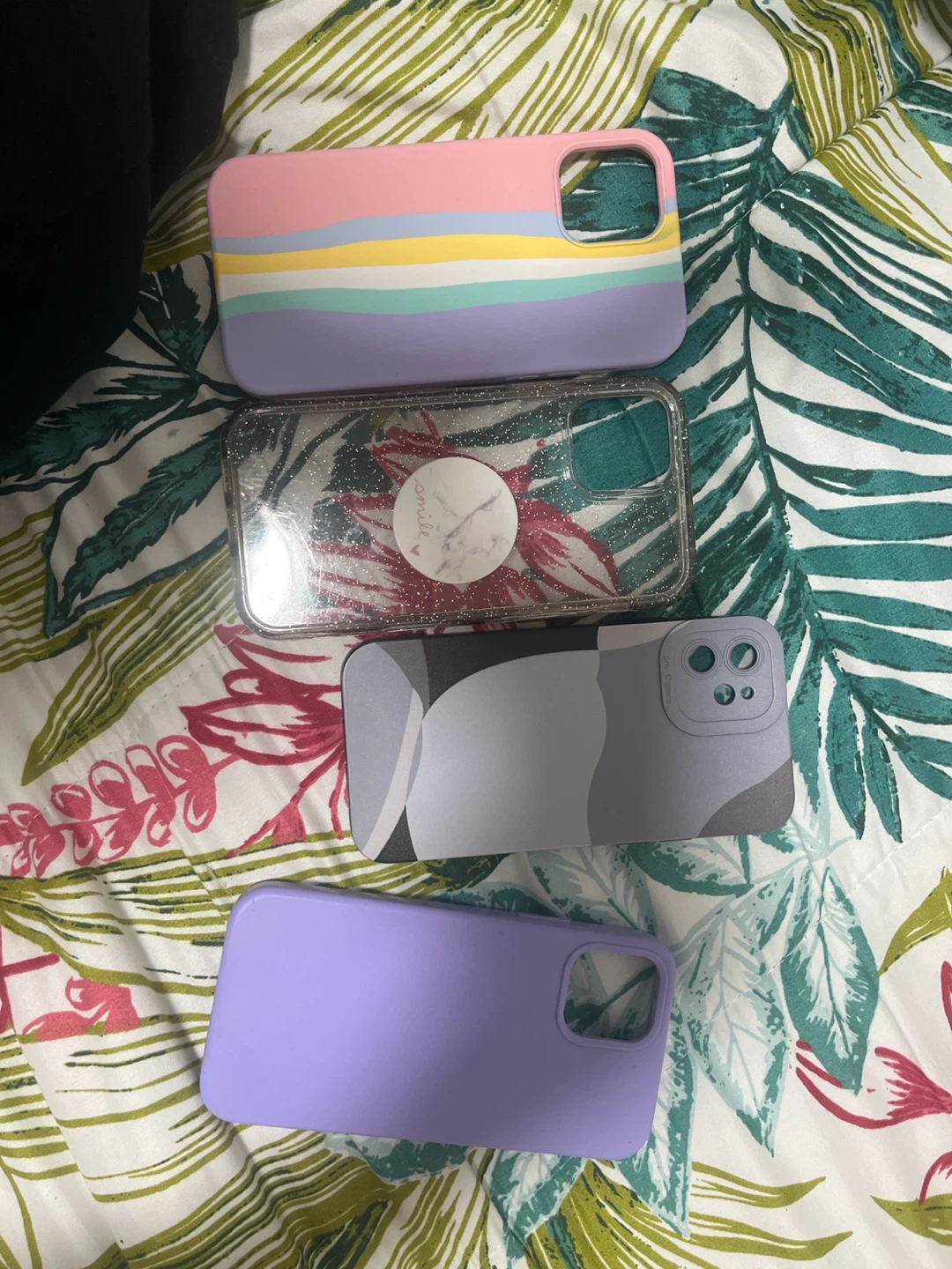 Set of 4 iPhone Phone Cases