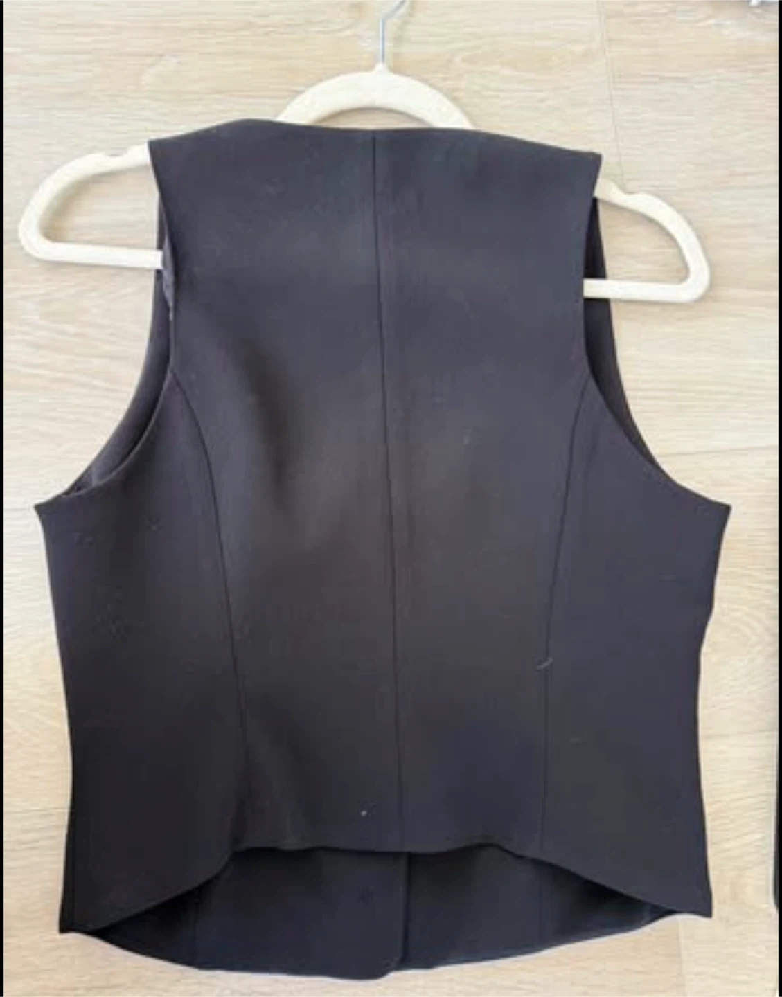 Mango Black Button-Down Vest - photo 3