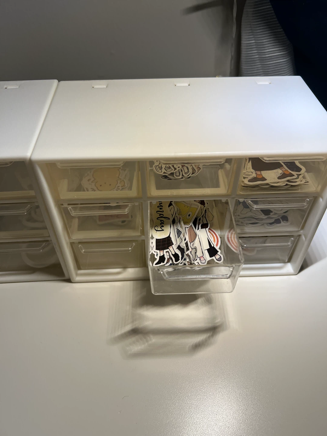 Two 9-Drawer Desktop Organizers - photo 2