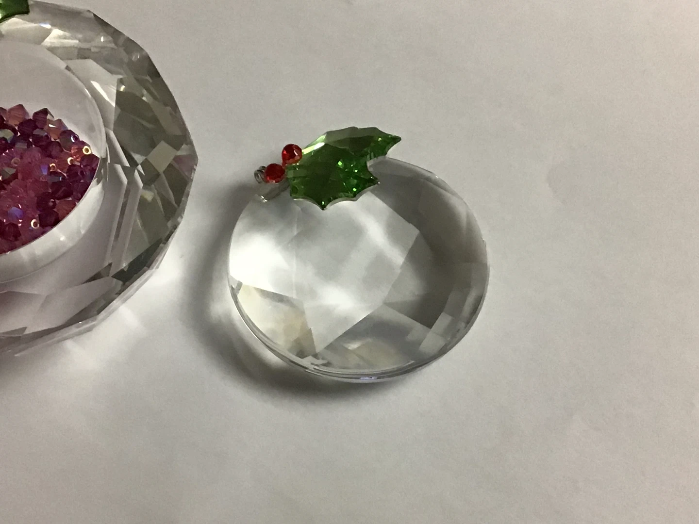 Swarovski Crystal Holly Tea Light - photo 4