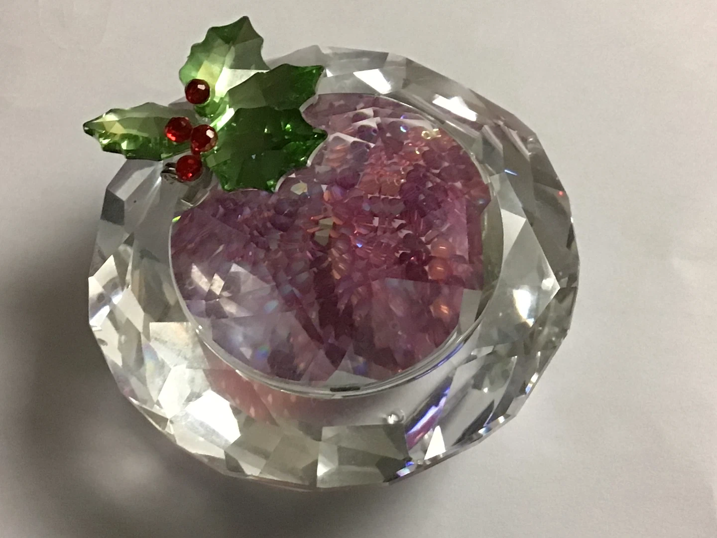 Swarovski Crystal Holly Tea Light - photo 5