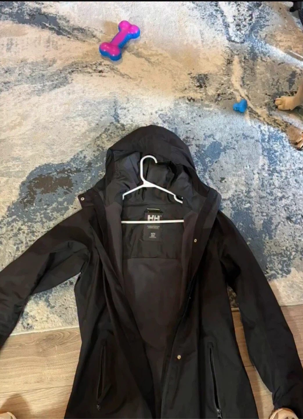 Helly Hansen Black Rain Jacket