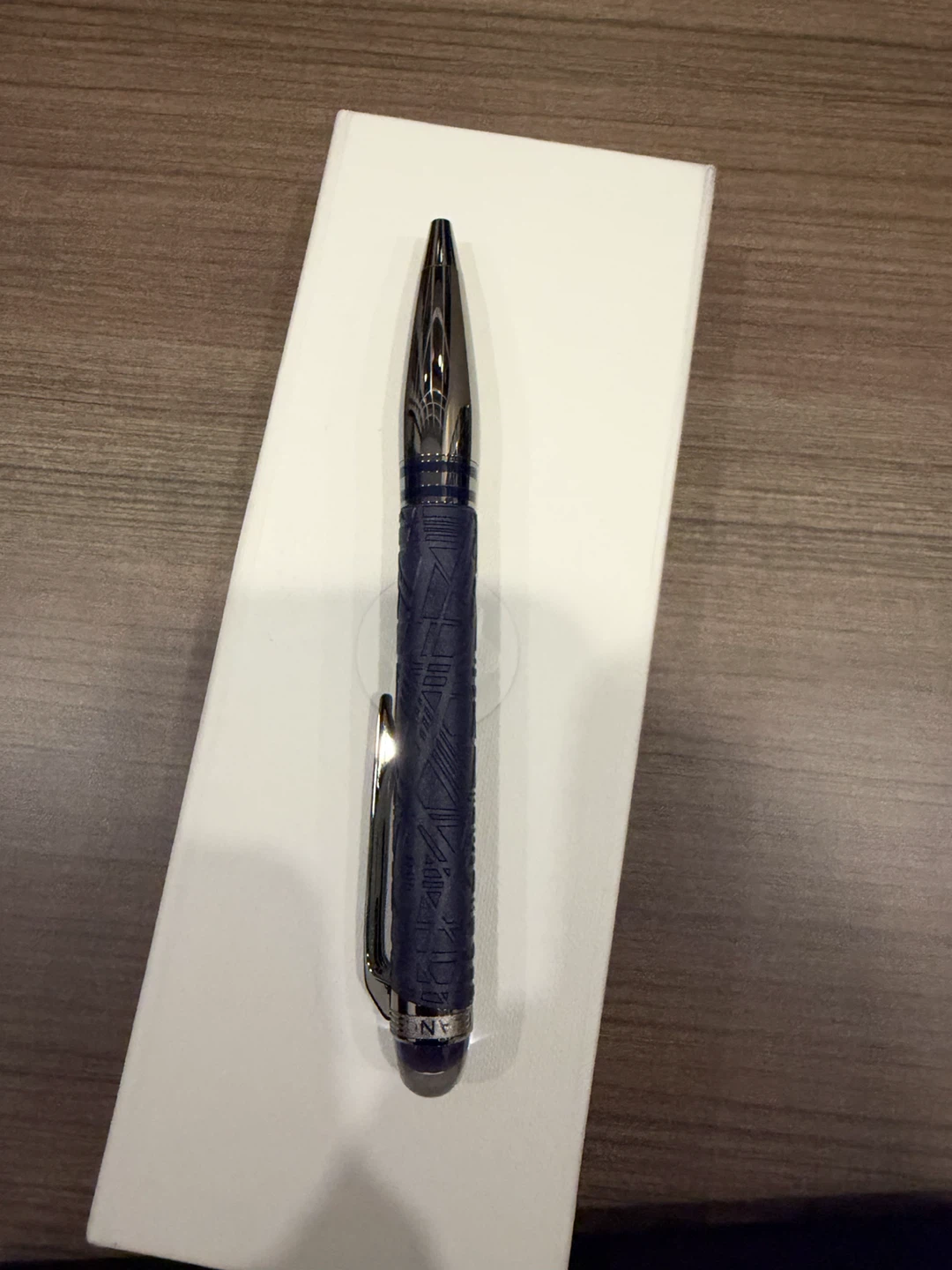 Montblanc Blue Ballpoint Pen - photo 2