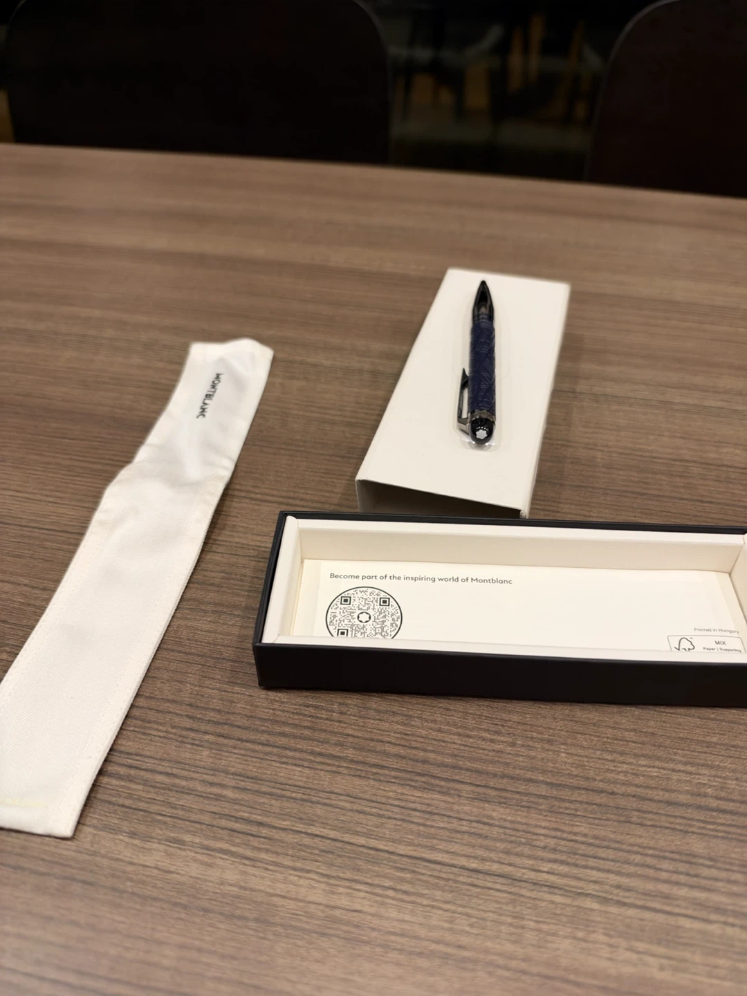 Montblanc Blue Ballpoint Pen - photo 4