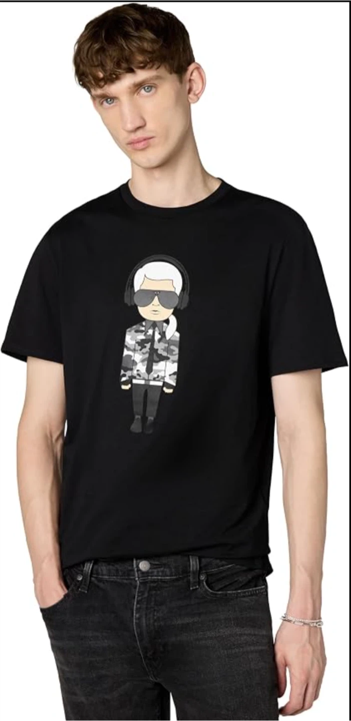 Brand New Karl Lagerfeld Graphic T-Shirt Size Small