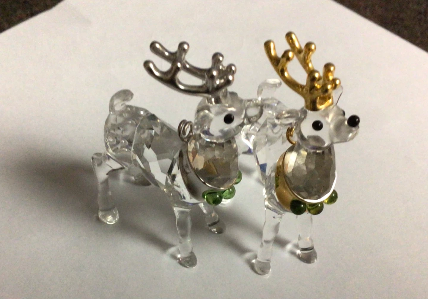 Swarovski Crystal Classic Reindeer Ornaments
