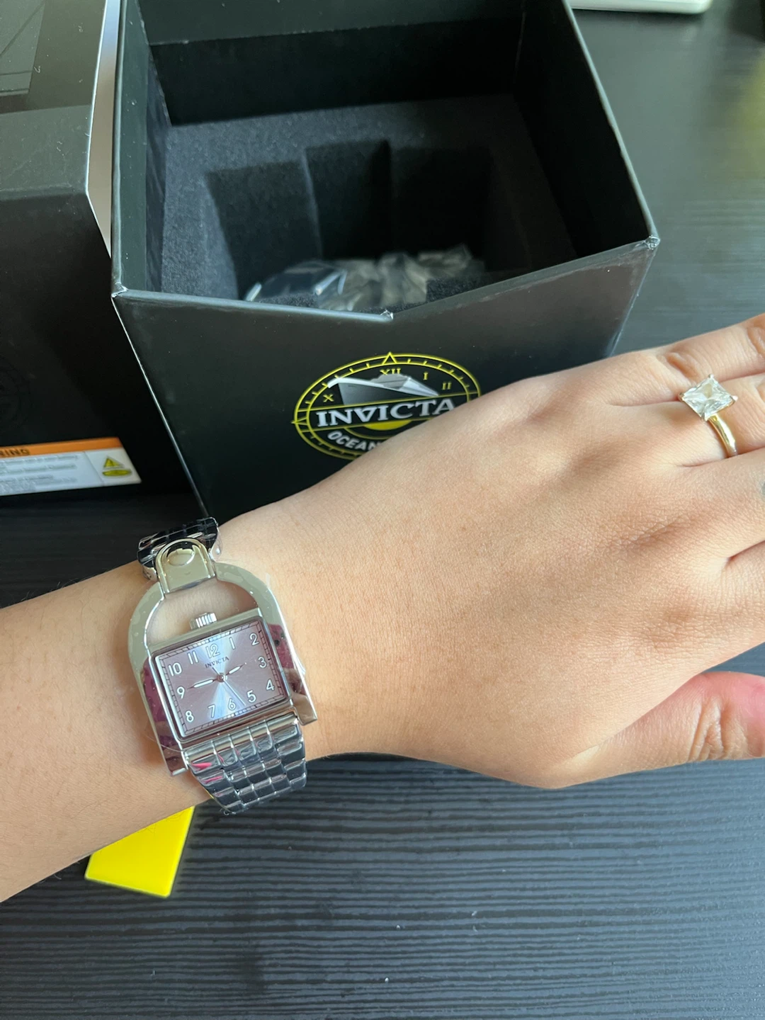 Invicta Wildflower Silver Stirrup Watch 28mm NEW - photo 3