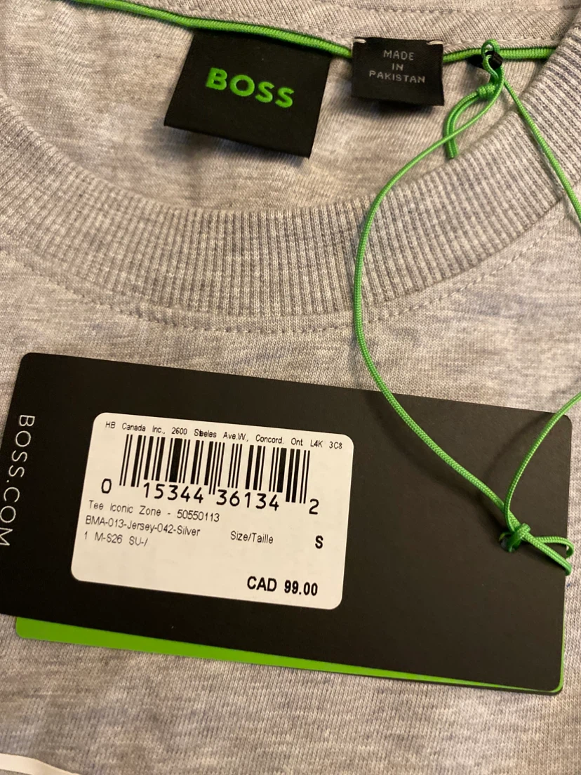 Hugo Boss Iconic Zone T-Shirt, Small - photo 2