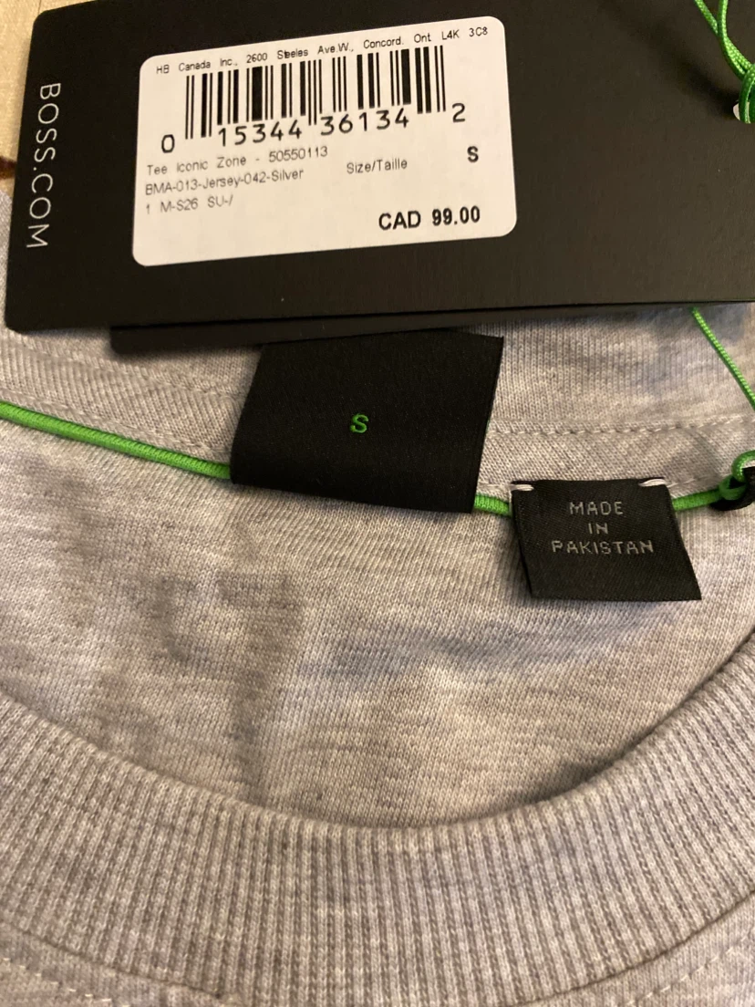 Hugo Boss Iconic Zone T-Shirt, Small - photo 3
