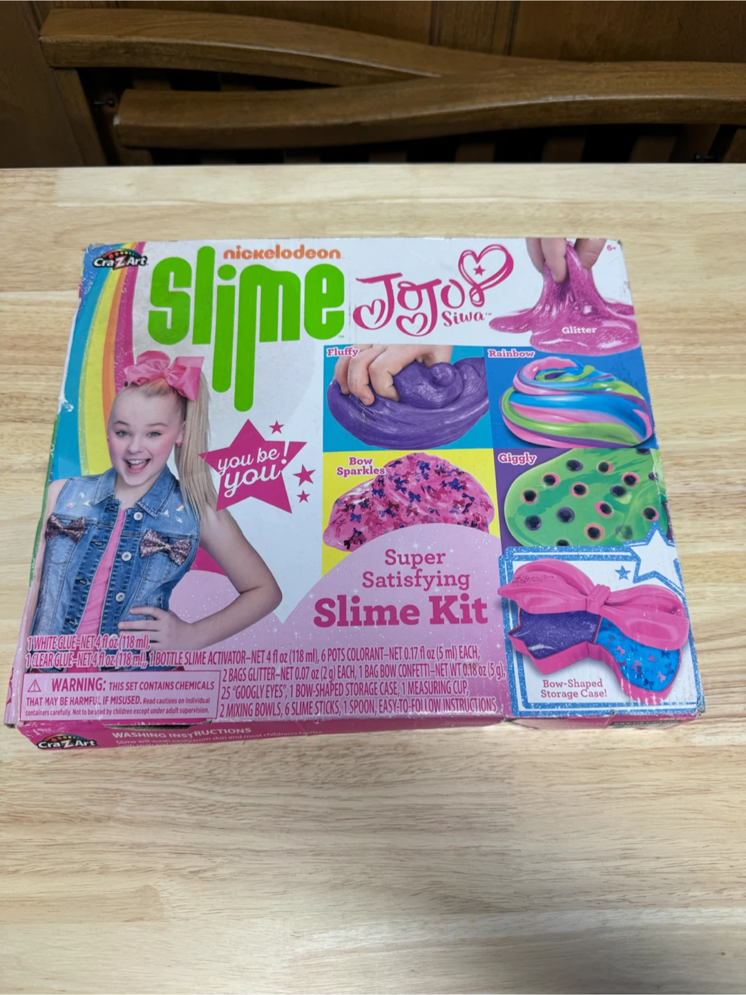 Cra-Z-Art Nickelodeon Jojo Siwa Super Satisfying Slime Kit