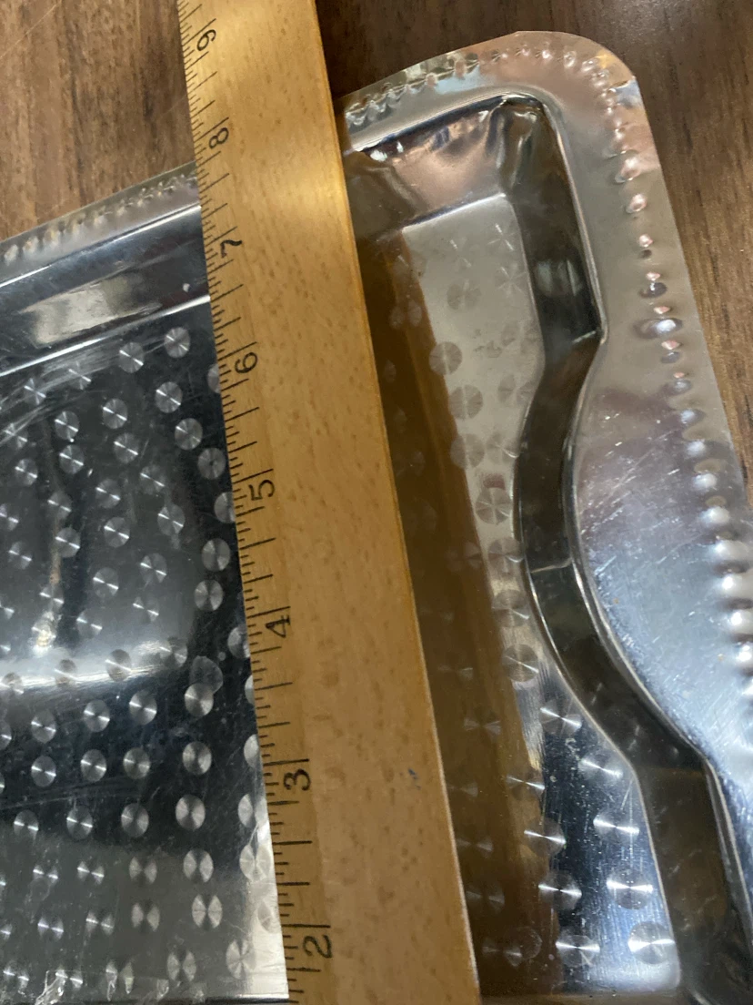 Silver-Tone Serving Tray - photo 4