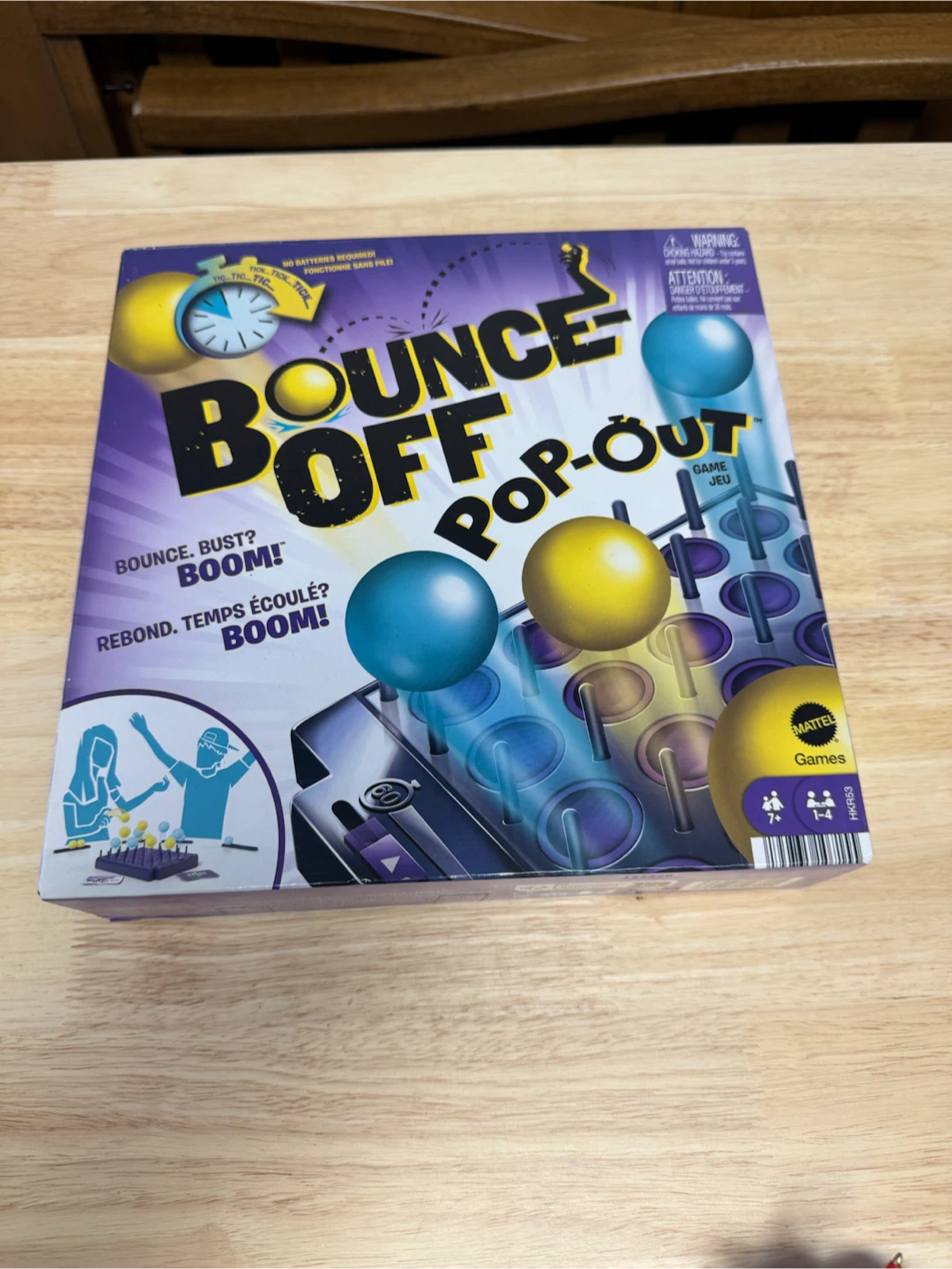 Bounce Off Pop-Out Game