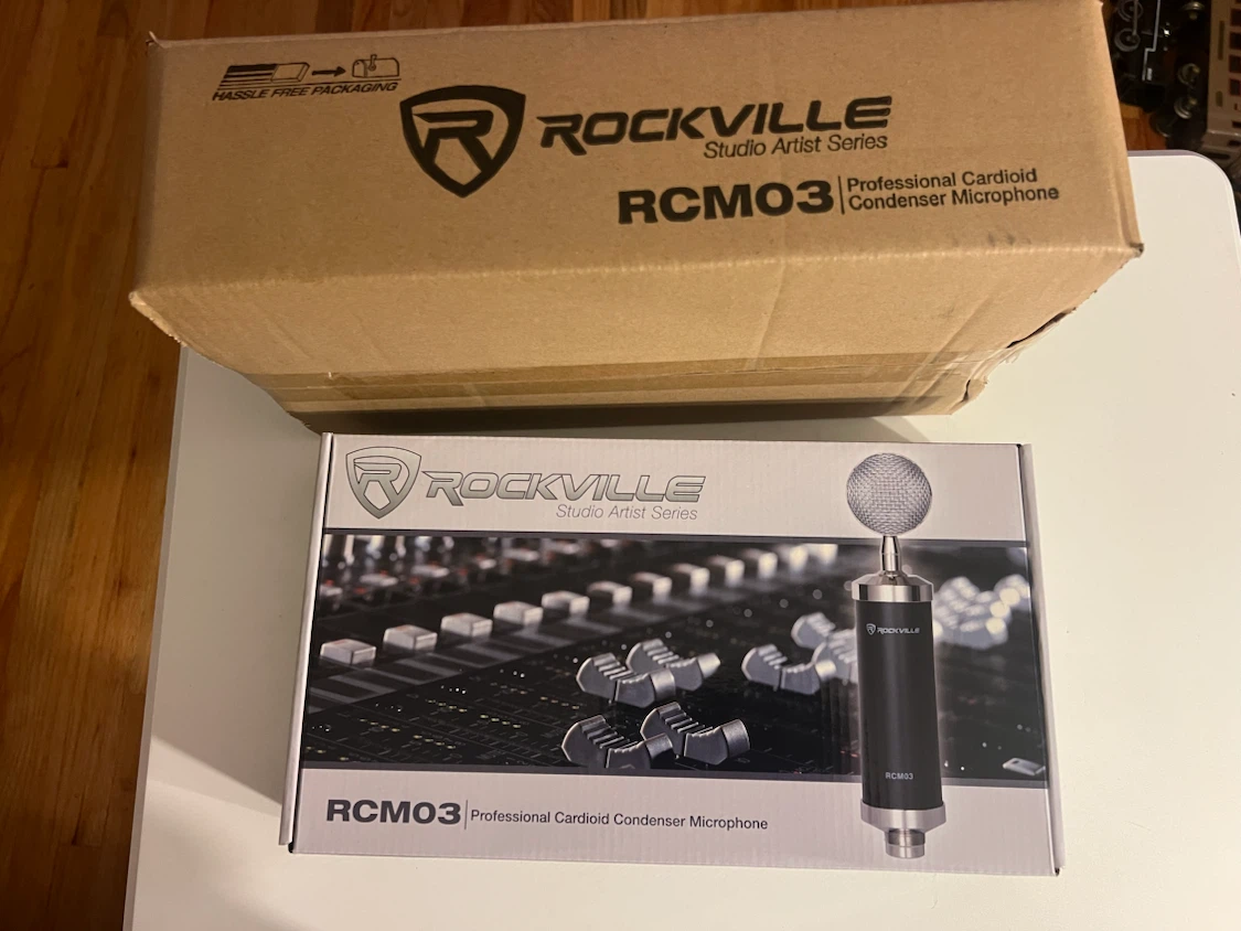 Rockville RCM03 Professional Condenser Microphone