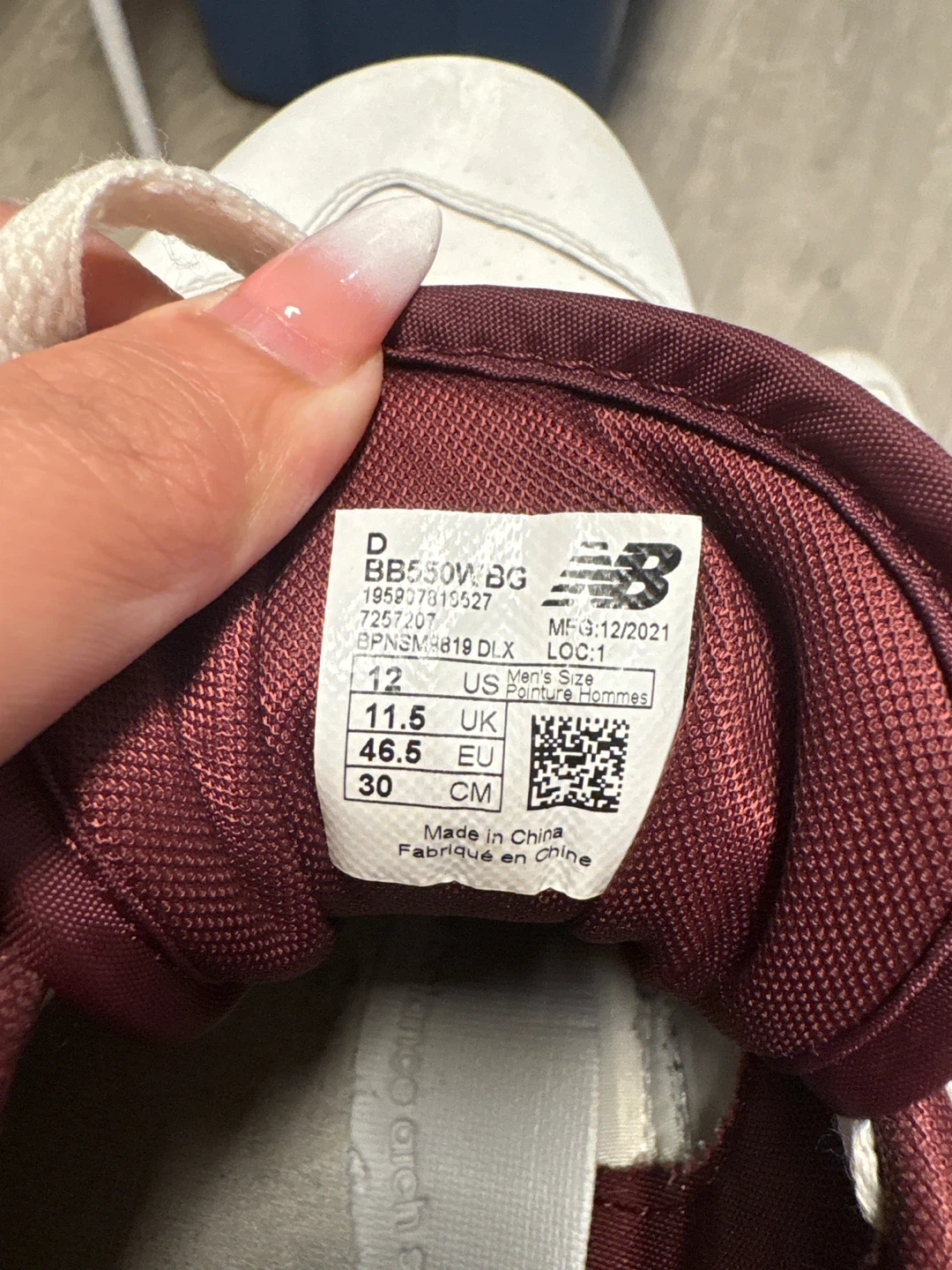 Two Pairs of New Balance 550 Sneakers - photo 2