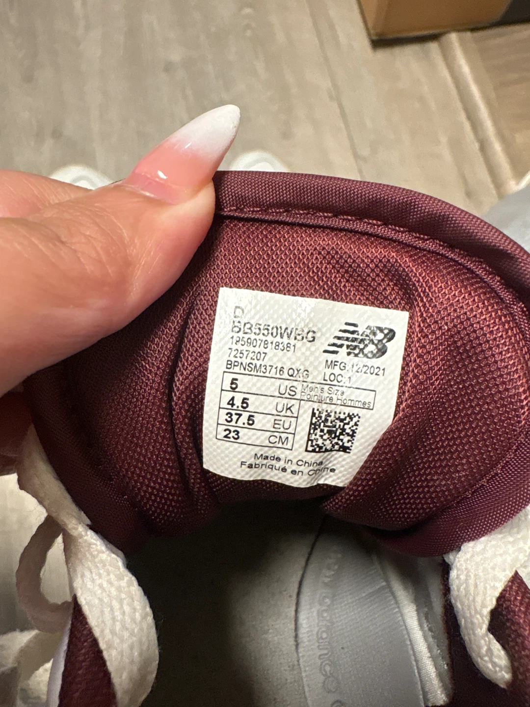 Two Pairs of New Balance 550 Sneakers - photo 3