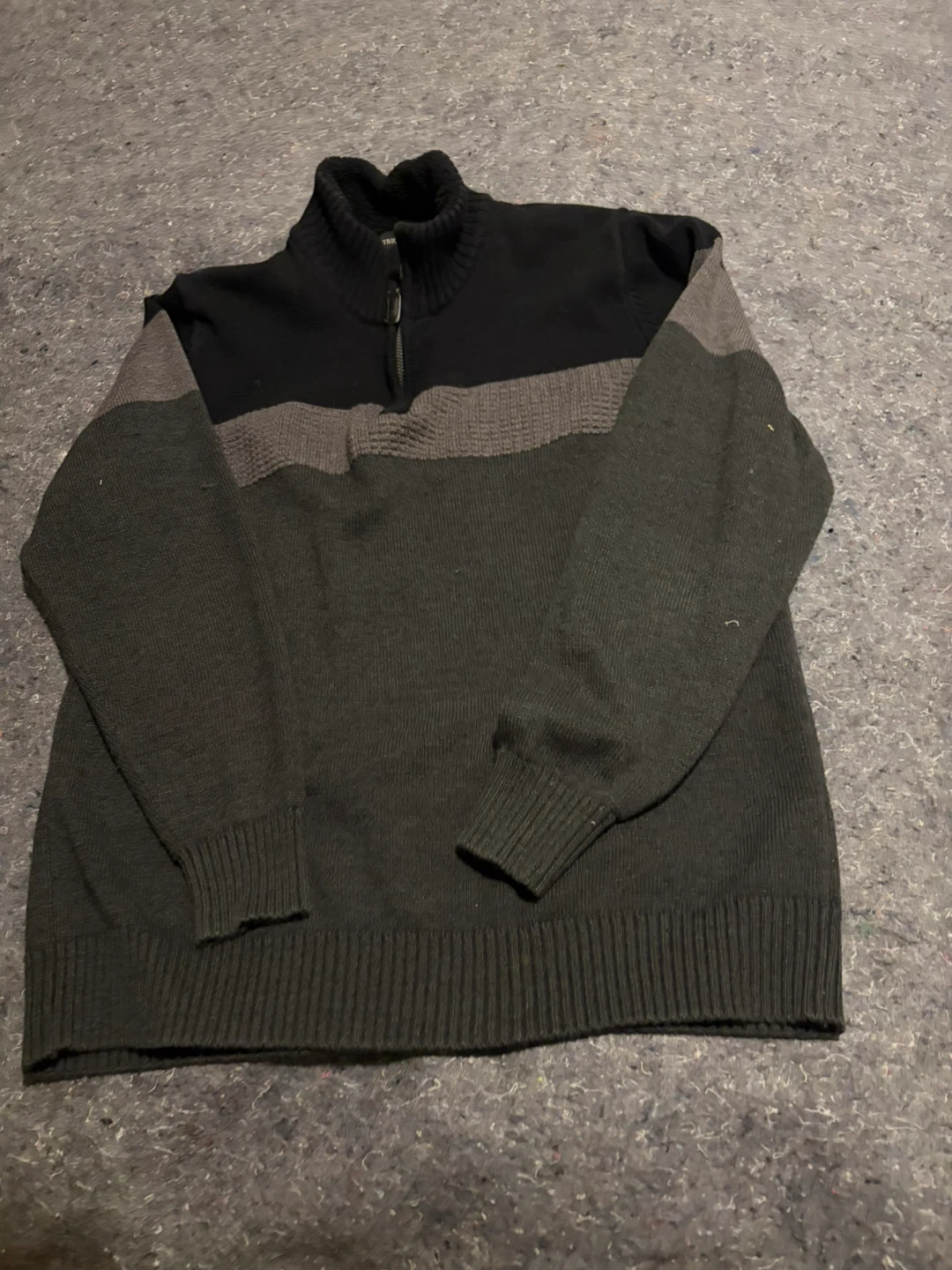 Mens Tricote st Rapgeal  cadigan zip up sweater