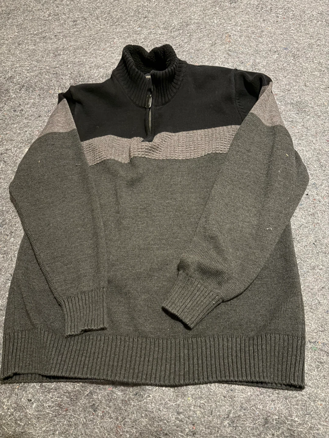 Mens Tricote st Rapgeal  cadigan zip up sweater - photo 2