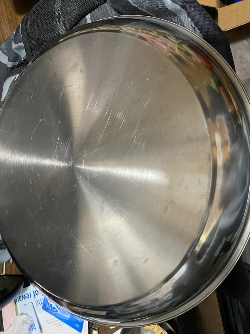 Large Stainless Steel Serving Tray - photo 3