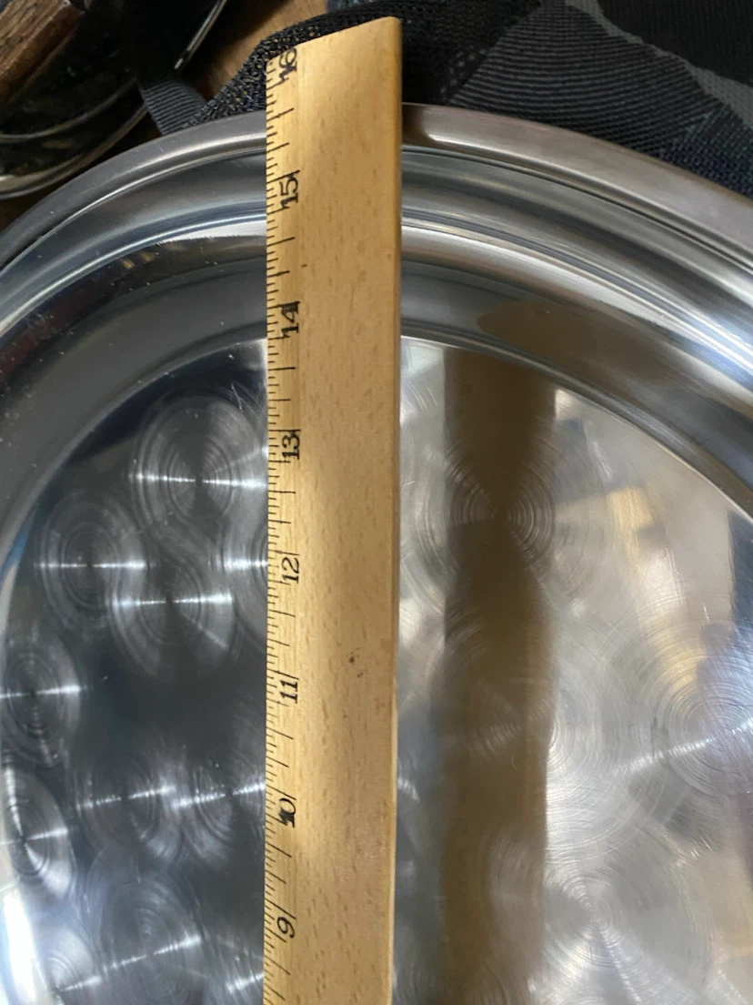 Large Stainless Steel Serving Tray - photo 4