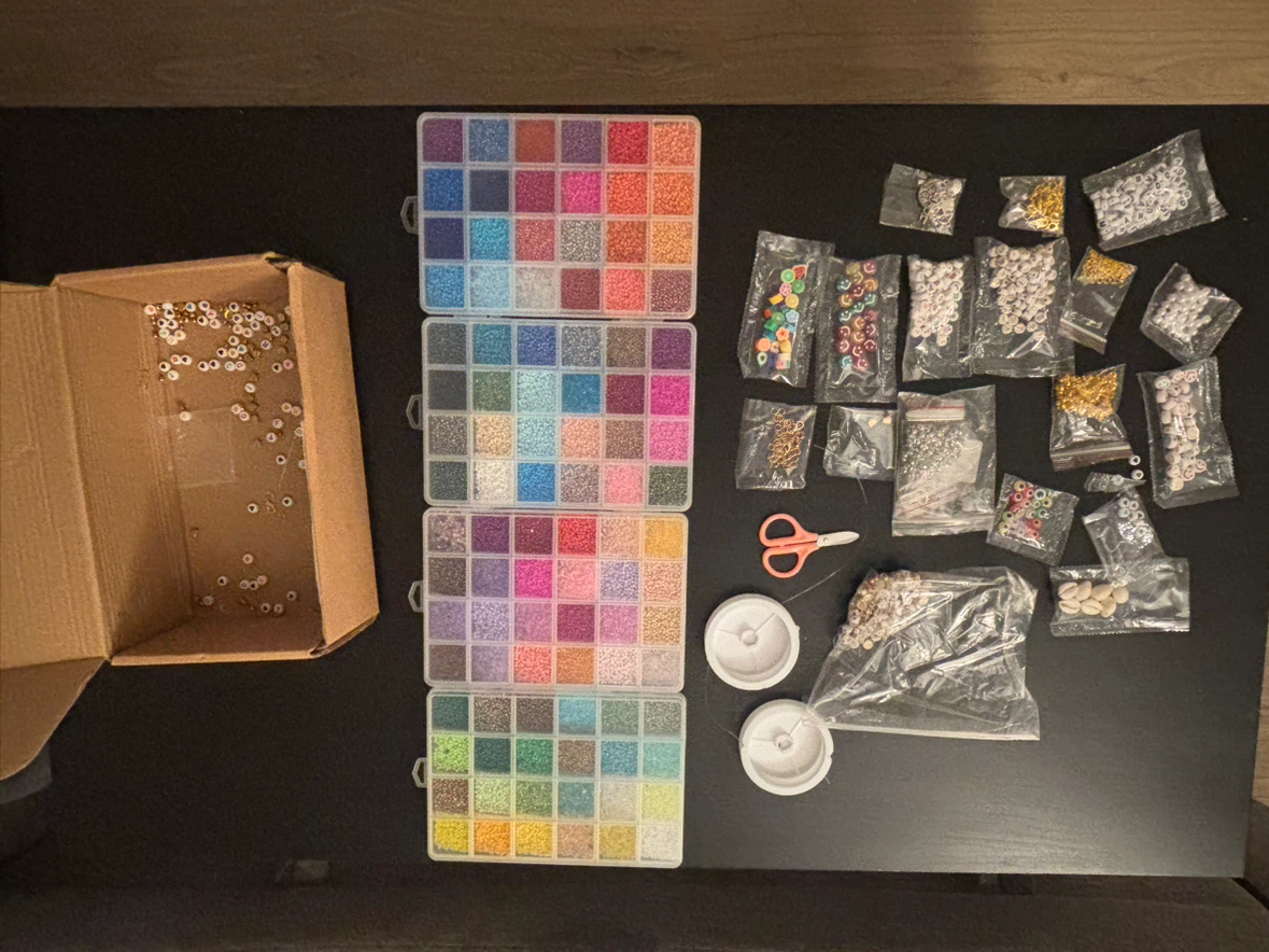 Clay Beads Jewelry Making Kit