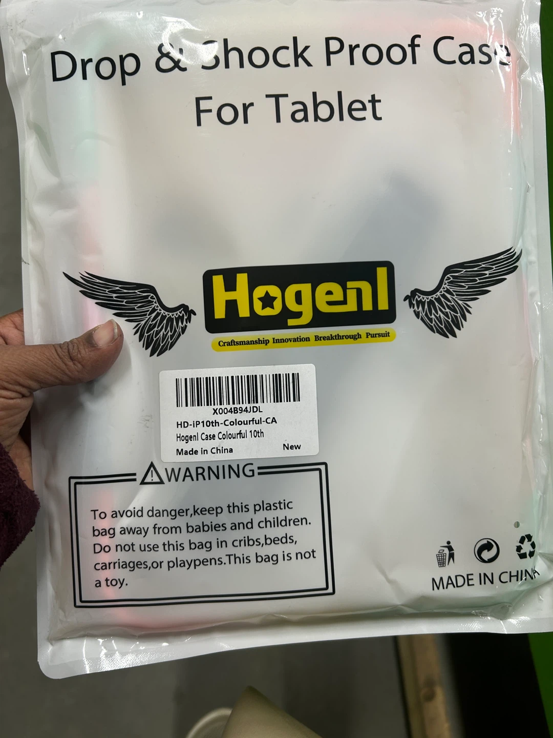 Hogenl Butterfly Tablet Case for iPad 10th Gen - photo 2
