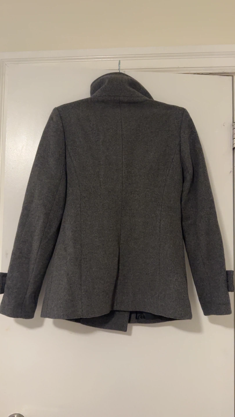 Pea Coat Aritzia Double Breasted Wool Coat - photo 2