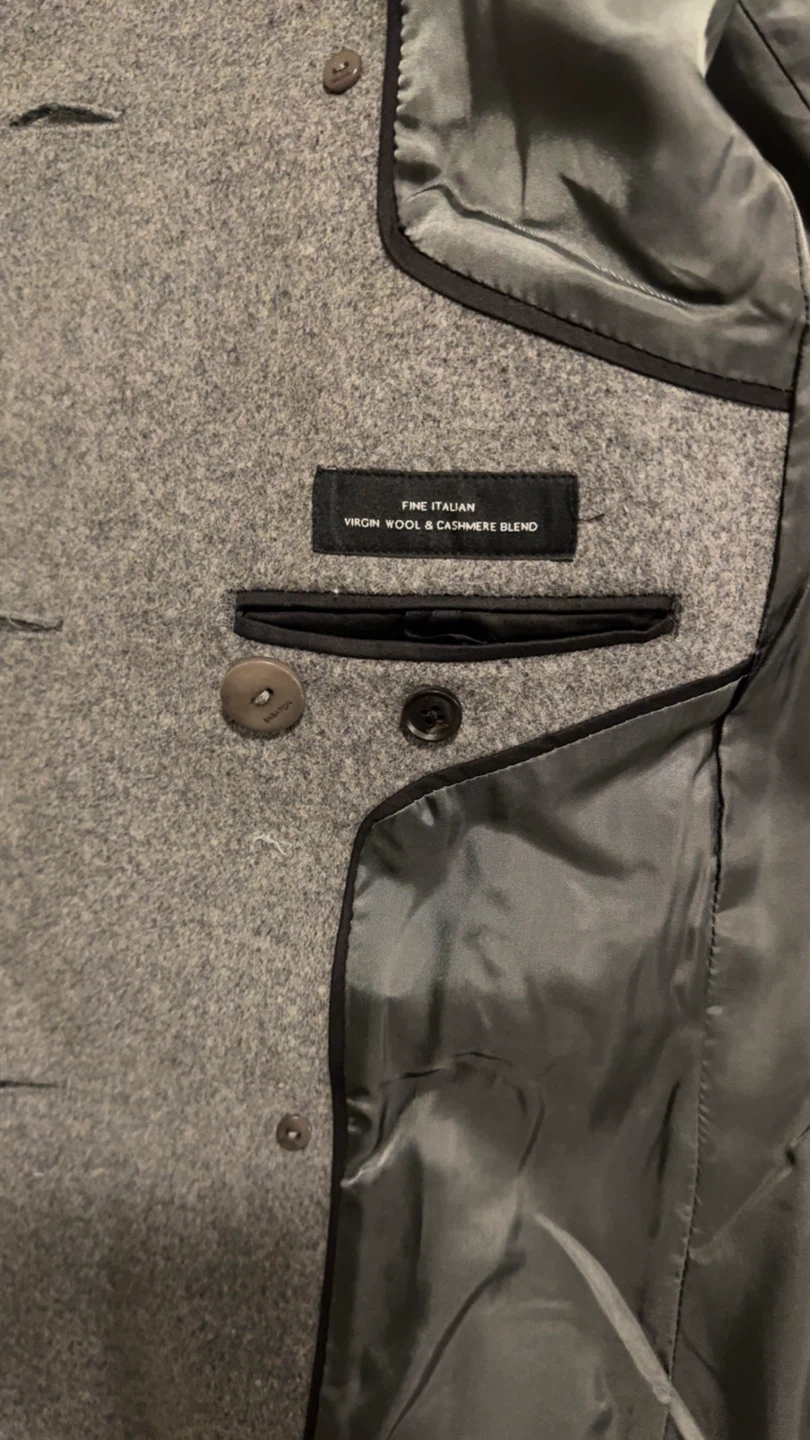 Pea Coat Aritzia Double Breasted Wool Coat - photo 4