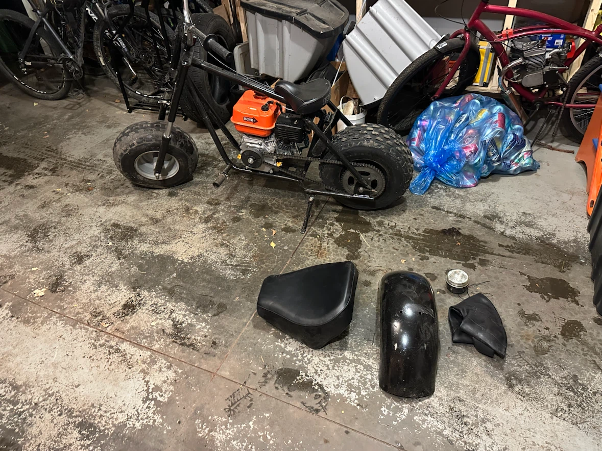 Baja style mini bike - photo 5