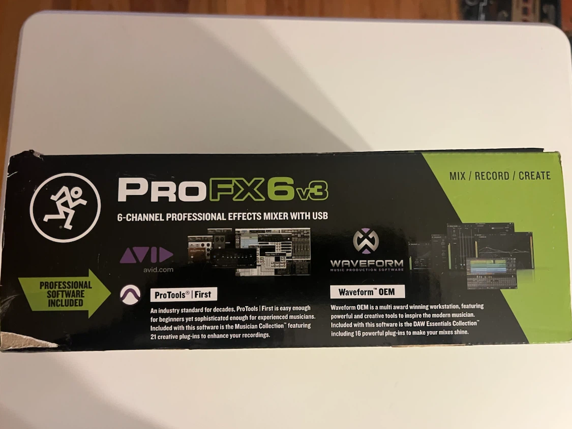 ProFX6v3 6-Channel Professional Effects Mixer - photo 4