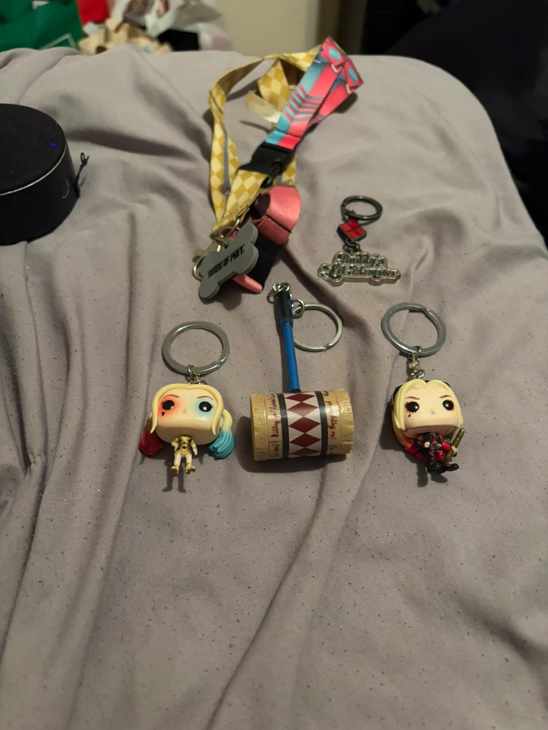 Harley Quinn Keychain Bundle