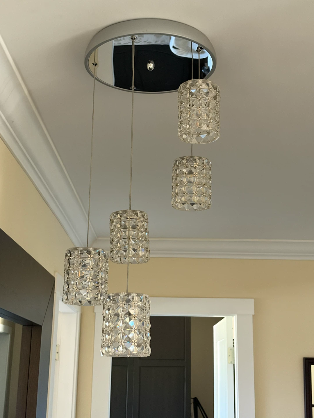 Modern Crystal Multi-Pendant Chandelier - photo 3
