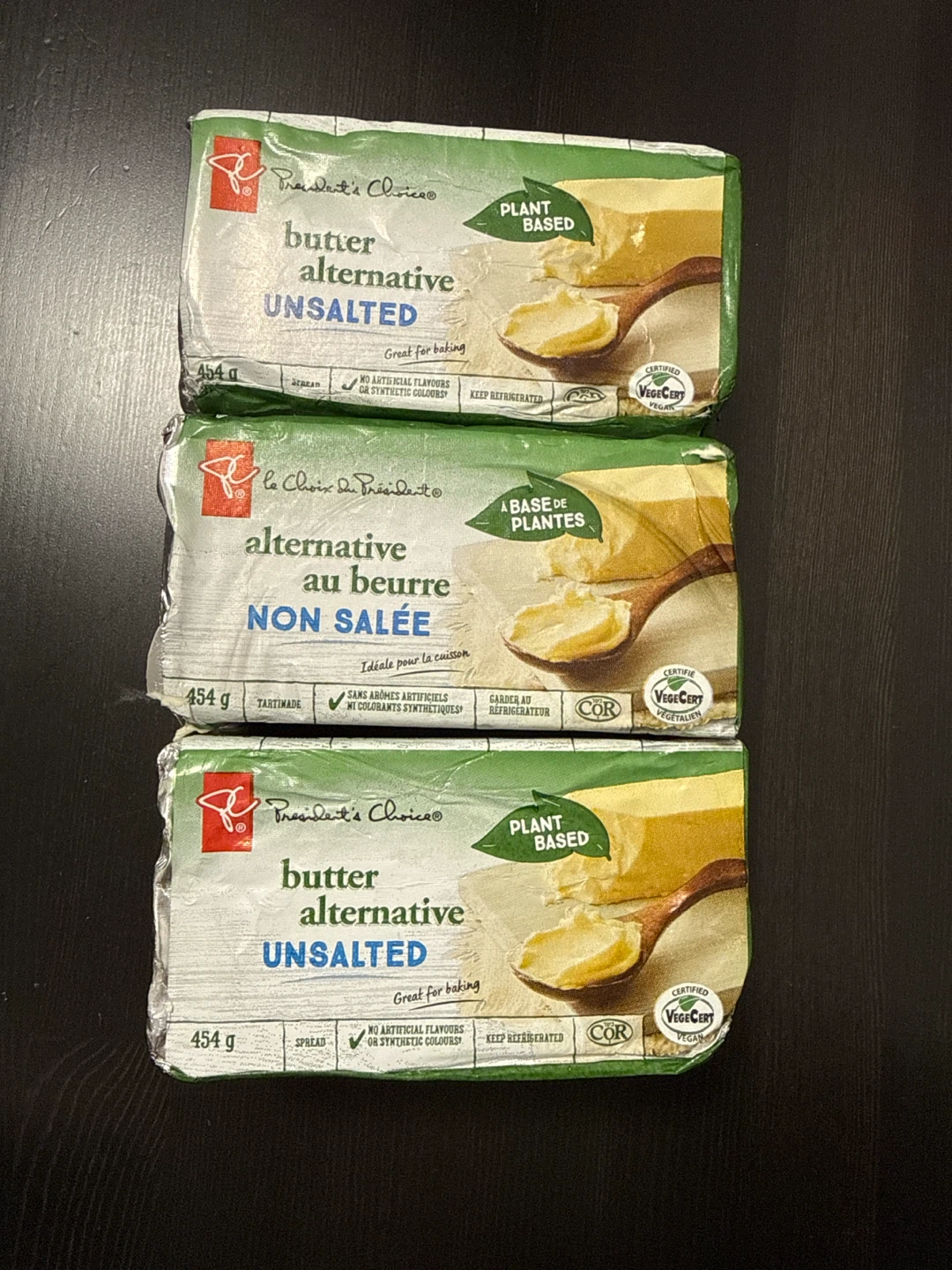 butter (plant based)