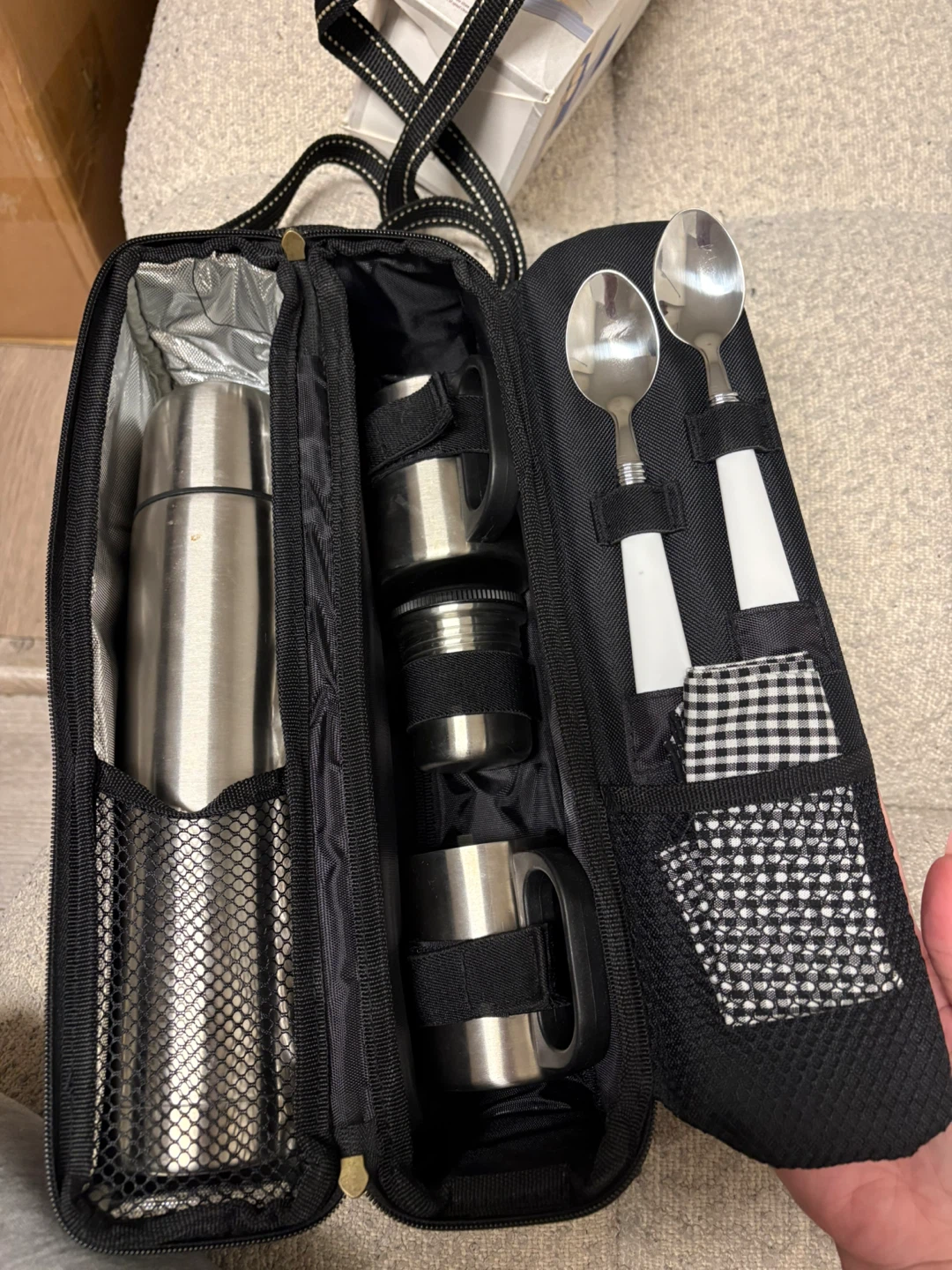 Portable Vacuum Flask and Cup Travel Set - photo 2