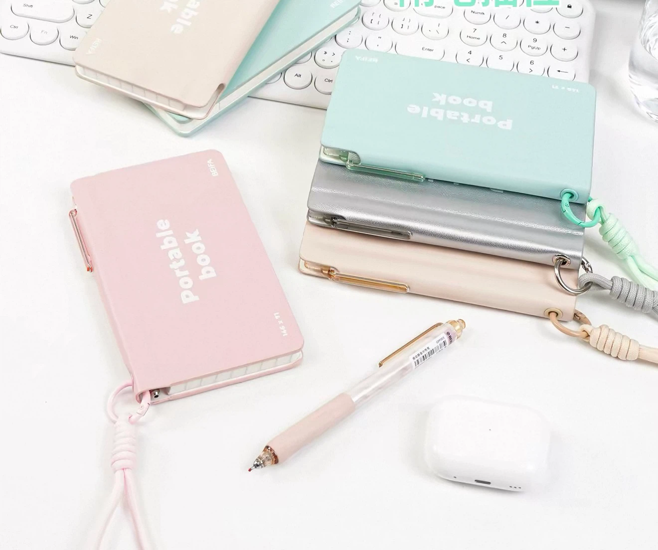 Portable Notebook with Pen & Wrist Strap - photo 3