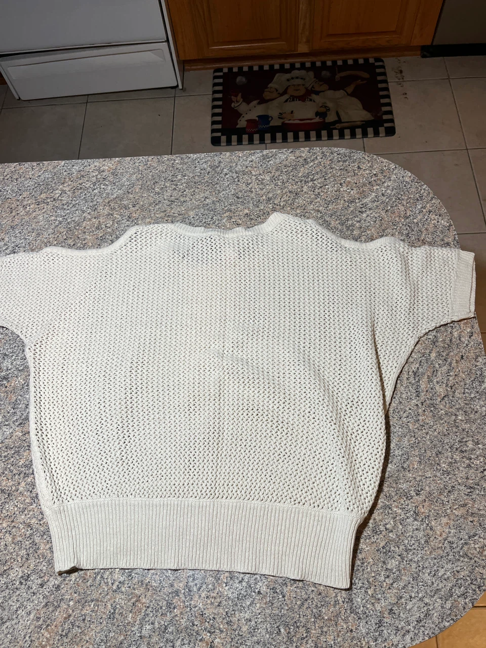 Candie's cream cold shoulder knit top - photo 3