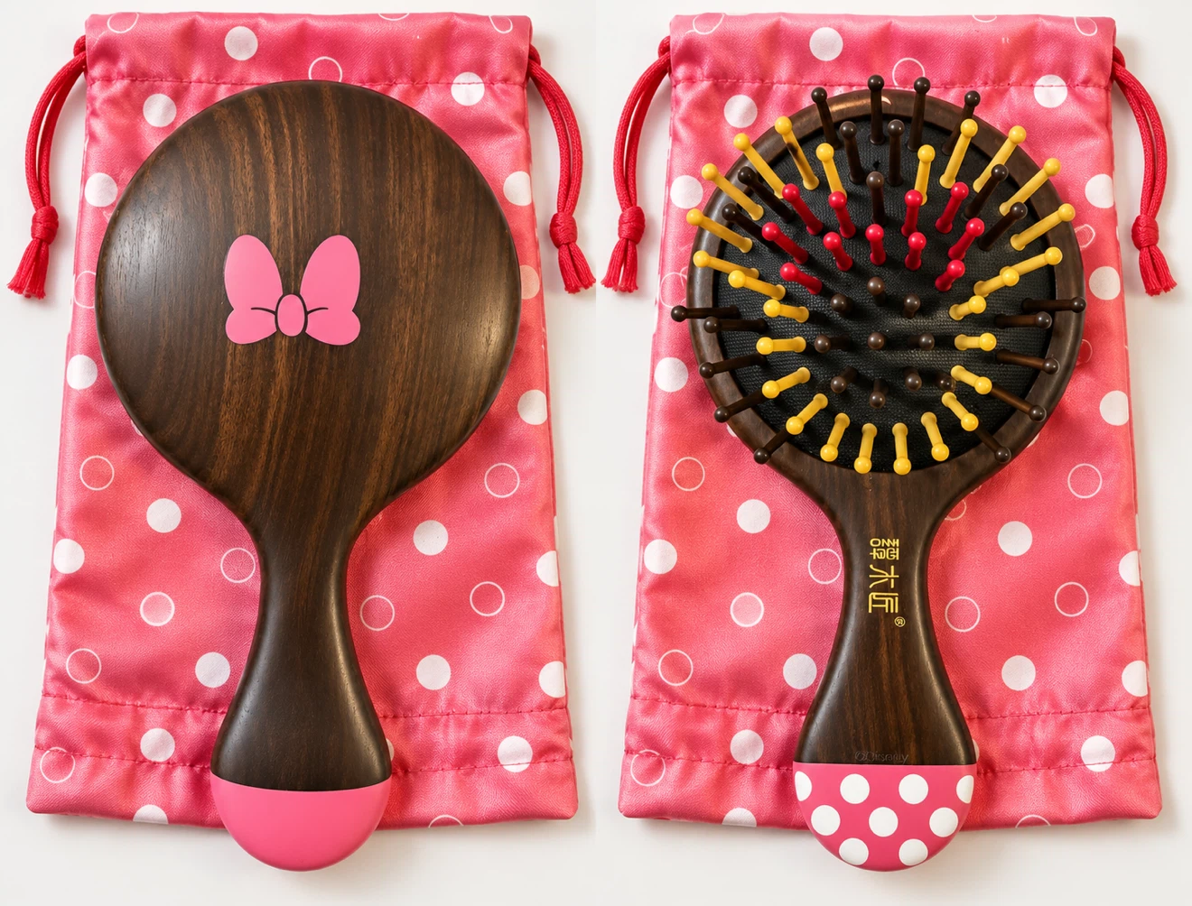 Brand New Tan Mujiang Cushioned Hair Brush – $25